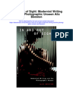 Download In And Out Of Sight Modernist Writing And The Photographic Unseen Alix Beeston full chapter