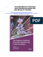 The Palgrave Handbook of German Idealism and Poststructuralism 6Th Edition Bruno P Kremer Full Chapter