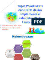 Tupoksi SKPD Dan OKPD Dalam Implementasi KLA