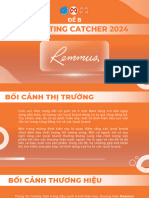(MarC) (Marketing Catcher 2024) Đề B - Remmus