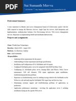 Sai Sumanth Muvva New