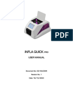 User Manual - ESR EDTA Analyser - 2 - INFLAQUICK Pro
