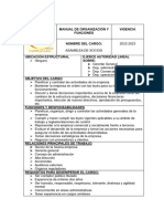 Manual de Organización y Funciones