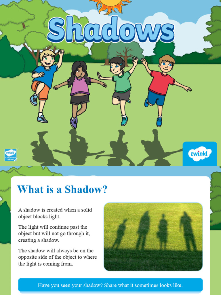 Understanding Shadows and Light | PDF | Shadow | Sun
