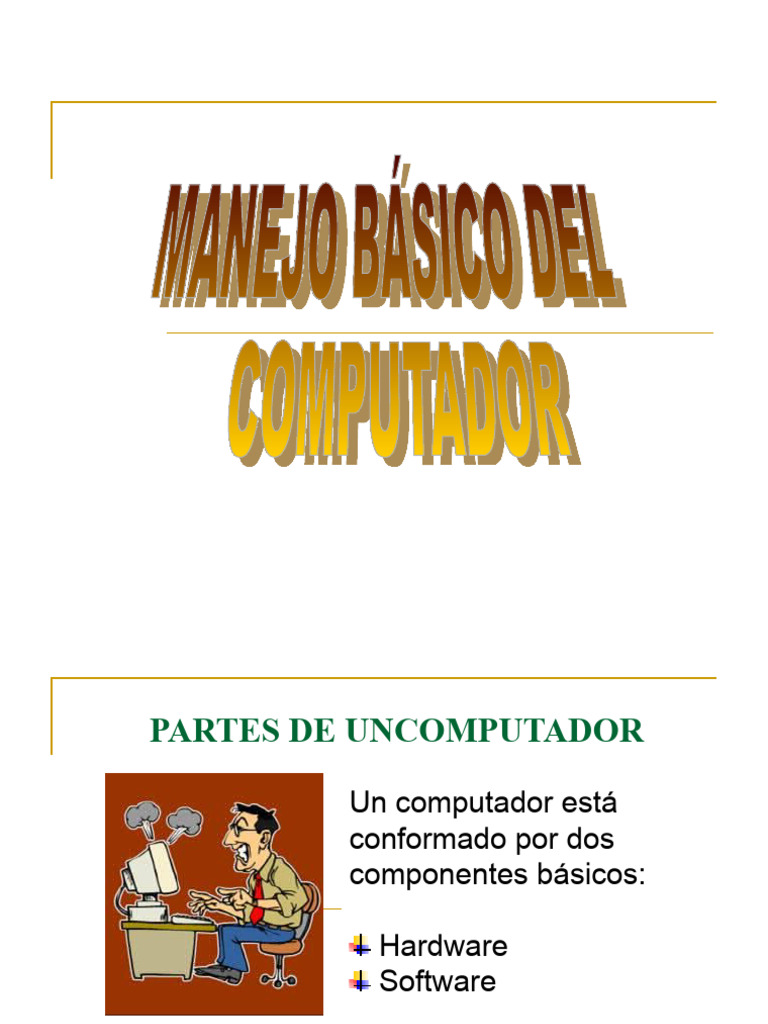 Manejo Basico PC 1223945824095707 8 | PDF | Hardware de la computadora ...