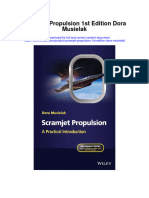 Scramjet Propulsion 1St Edition Dora Musielak All Chapter