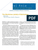 World View of Wahhabism