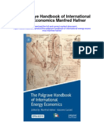 The Palgrave Handbook of International Energy Economics Manfred Hafner Full Chapter