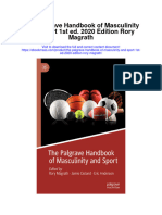 Download The Palgrave Handbook Of Masculinity And Sport 1St Ed 2020 Edition Rory Magrath full chapter