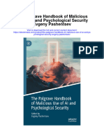 The Palgrave Handbook of Malicious Use of Ai and Psychological Security Evgeny Pashentsev Full Chapter
