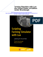 Scripting Farming Simulator With Lua Unlocking The Virtual Fields 1St Edition Zander Brumbaugh All Chapter