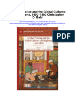 Download Scribal Practice And The Global Cultures Of Colophons 1400 1800 Christopher D Bahl all chapter