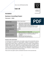 BUS30032 - Assignment 1B - Problem Analysis Report - S1 - 2024-1