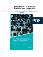 Download The Palgrave Handbook Of Media Misinformation Karen Fowler Watt full chapter