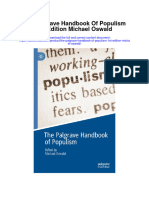 The Palgrave Handbook of Populism 1St Edition Michael Oswald Full Chapter