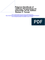 The Palgrave Handbook of Multidisciplinary Perspectives On Entrepreneurship 1St Ed Edition Romeo V Turcan Full Chapter
