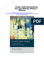 in Our Own Image Anthropomorphism Apophaticism and Ultimacy Wesley J Wildman Full Chapter