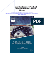 The Palgrave Handbook of Practical Animal Ethics 1St Edition Andrew Linzey Full Chapter