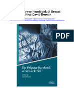 The Palgrave Handbook of Sexual Ethics David Boonin Full Chapter