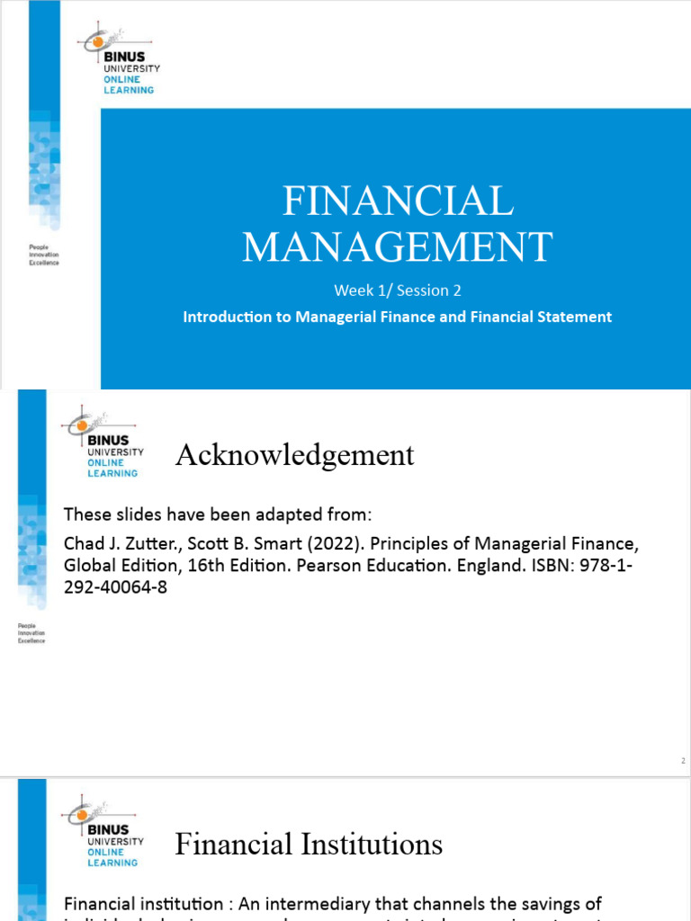 Introduction to Financial Markets | PDF | Financial Markets | Corporate ...