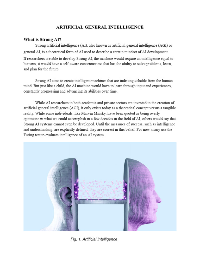 Understanding Artificial General Intelligence | PDF | Artificial ...