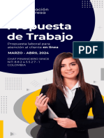 Propuesta de Trabajo - Marzo A Abril 2024