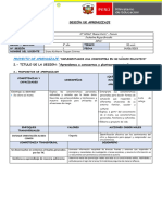 sesión N° 1- Proyecto de vida - DPCC - 4to año sec