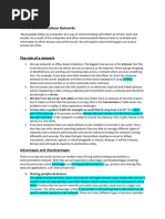 Topic 1 Communications Networks