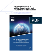 Download The Palgrave Handbook Of Sustainability Case Studies And Practical Solutions Robert Brinkmann full chapter