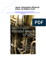 Search Engines Information Retrieval in Practice 1St Edition Croft All Chapter