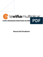 IG2 1 Como Organizar Ministerio de Niños y Adolescentes Manual Del Estudiante