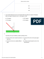 Refraction & Snell's Law - Quizizz