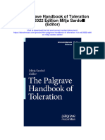 Download The Palgrave Handbook Of Toleration 1St Ed 2022 Edition Mitja Sardoc Editor full chapter