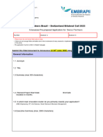 2023-Bilateral BR-CH - Pre-Proposal Innosuisse