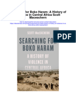 Searching For Boko Haram A History of Violence in Central Africa Scott Maceachern All Chapter
