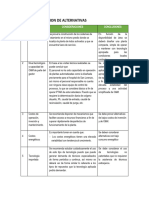 Seleccion de Alternativas