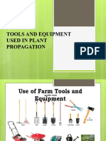 Tools and Equipment Used in Plant Propagation