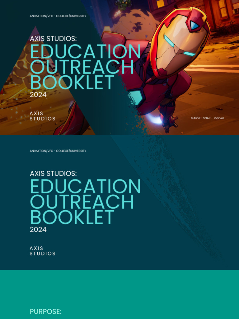Axis Studios Animation & VFX Guide 2024 | PDF | Editing | Skill