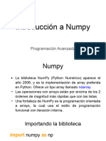 Intro A Numpy