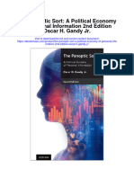 Download The Panoptic Sort A Political Economy Of Personal Information 2Nd Edition Oscar H Gandy Jr full chapter