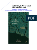Download Gender And Mobility In Africa 1St Ed Edition Kalpana Hiralal full chapter