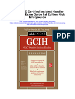 Download Gcih Giac Certified Incident Handler All In One Exam Guide 1St Edition Nick Mitropoulos full chapter