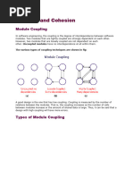 Coupling and Cohesion