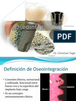 3) Oseointegración