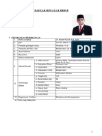 Daftar Riwayat Hidup Machli Riyadi 