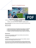 Drone Flight Planning 101 - A Checklist Summary