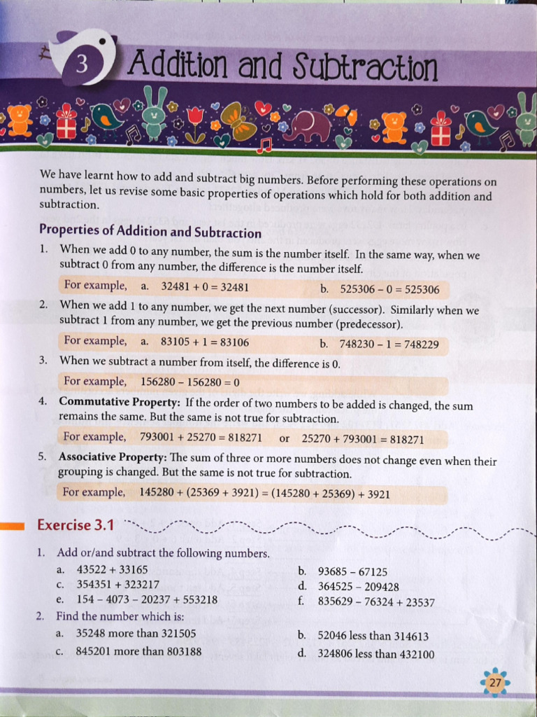 Chp 3 maths class 5 pdf