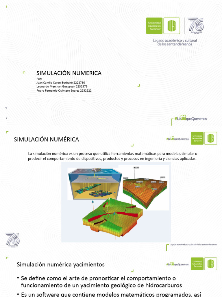Simulación Numerica | PDF | Simulación | Simulación por ordenador