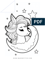 23 Unicorn Coloring Pages For Kids Adults