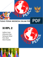 World Peace (Peran Indonesia Dalam Perdamaian Dunia